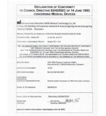 PULSOSSIMETRO DITO IMDK C101A3 CE0123 - DISPLAY OLED - SATURIMETRO MISURAZIONE OSSIGENO NEL SANGUE!CERTIFICAZIONE DM E CE!