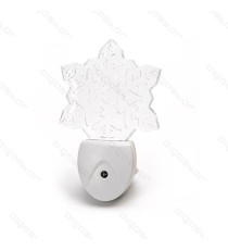 LUCE NOTTURNA LED 1W 40LUMEN CON SENSORE GIORNO/NOTTE MOD.1 6500K LUCE BIANCA SPINA ITALIANA - MISURA L75*W63*H95mm LUCE NOTTURNA LED 1W 40LUMEN CON SENSORE GIORNO/NOTTE MOD.1 6500K LUCE BIANCA SPINA ITALIANA - MISURA L75*W63*H95mm