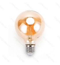 LAMPADINA LED FILAMENTO AMBRATA G80 8W ATTACCO E27 650 LUMEN 2200K LUCE CALDA D80*H120mm ANGOLO 360 EQUIVALE A 51W INCADESCENZA LAMPADINA LED FILAMENTO AMBRATA G80 8W ATTACCO E27 650 LUMEN 2200K LUCE CALDA D80*H120mm ANGOLO 360 EQUIVALE A 51W INCADESCENZA