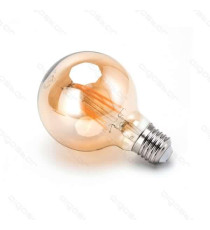 LAMPADINA LED FILAMENTO AMBRATA G80 8W ATTACCO E27 650 LUMEN 2200K LUCE CALDA D80*H120mm ANGOLO 360 EQUIVALE A 51W INCADESCENZA LAMPADINA LED FILAMENTO AMBRATA G80 8W ATTACCO E27 650 LUMEN 2200K LUCE CALDA D80*H120mm ANGOLO 360 EQUIVALE A 51W INCADESCENZA