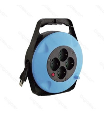 AVVOLGICAVO PROLUNGA ELETTRICA 20 METRI - 4 PRESE (2 P30 e 2 P17/11) SPINA 16A 250VCON PROTEZIONE BAMBINI AVVOLGICAVO PROLUNGA ELETTRICA 20 METRI - 4 PRESE (2 P30 e 2 P17/11) SPINA 16A 250VCON PROTEZIONE BAMBINI