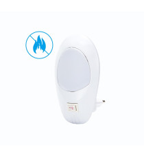 LUCE NOTTURNA LED 0,5W 1,5LUMEN CON INTERRUTTORE ON-OFF (2) 6500K LUCE BIANCA SPINA ITALIANA - AC220-240V CRI60 L85*W74*H72mm