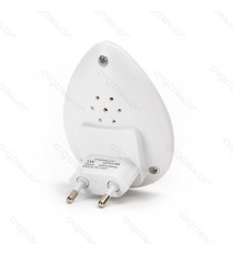 LUCE NOTTURNA LED 1W 30 LUMEN CON INTERRUTTORE ON-OFF MOD.1 6500K LUCE BIANCA SPINA ITALIANA - L62*W67*H108mm