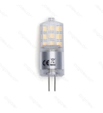 LAMPADINA LED G4 3W 260 LUMEN 6500K LUCE FREDDA W46*H16mm ANGOLO 360 GRADI EQUIVALE A 26W INCADESCENZA LAMPADINA LED G4 3W 260 LUMEN 6500K LUCE FREDDA W46*H16mm ANGOLO 360 GRADI EQUIVALE A 26W INCADESCENZA