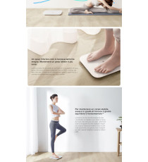 BILANCIA SMART XIAOMI MI SMART SCALE 2 - CONNESSIONE BLUETOOTH - PESO - BMI - MASSA CORPOREA - VALUTAZIONE EQUILIBRIO CORPO BILANCIA SMART XIAOMI MI SMART SCALE 2 - CONNESSIONE BLUETOOTH - PESO - BMI - MASSA CORPOREA - VALUTAZIONE EQUILIBRIO CORPO