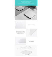 BILANCIA SMART XIAOMI MI SMART SCALE 2 - CONNESSIONE BLUETOOTH - PESO - BMI - MASSA CORPOREA - VALUTAZIONE EQUILIBRIO CORPO BILANCIA SMART XIAOMI MI SMART SCALE 2 - CONNESSIONE BLUETOOTH - PESO - BMI - MASSA CORPOREA - VALUTAZIONE EQUILIBRIO CORPO