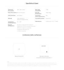 BILANCIA SMART XIAOMI MI SMART SCALE 2 - CONNESSIONE BLUETOOTH - PESO - BMI - MASSA CORPOREA - VALUTAZIONE EQUILIBRIO CORPO BILANCIA SMART XIAOMI MI SMART SCALE 2 - CONNESSIONE BLUETOOTH - PESO - BMI - MASSA CORPOREA - VALUTAZIONE EQUILIBRIO CORPO