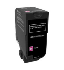 TONER 74C2SC0 CIANO COMPATIBLE PER LEXMARK CS720de,CS720dte,CS725de,CS725dte,CX725de,CX725dhe CAPACITA' 7.000 PAGINE 