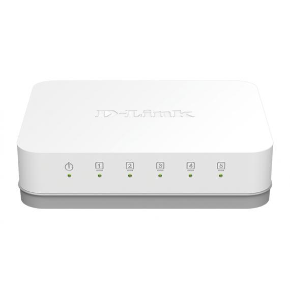 italy's cartridge switch d-link gigabit ethernet - 5 porte - 10-100-1000 mbps - velocita fino a 2000 mbps - basso consumo, rosso