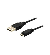 CAVO MICRO USB PER ANDROID 3mt OkTech CUSB202 DA USB-A 2.0 A MICRO USB-B maschio/maschio