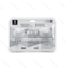 CAMPANELLO WIRELESS WHITE DIGITALE CON 2 RICEVITORI - IMPERMEABILE - TRASMISSIONE FINO A 150MT 36 SUONERIE CAMPANELLO SENZA FILI CAMPANELLO WIRELESS WHITE DIGITALE CON 2 RICEVITORI - IMPERMEABILE - TRASMISSIONE FINO A 150MT 36 SUONERIE CAMPANELLO SENZA FILI