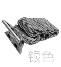 CINTURINO IN SILICONE BLU 38MM E 40MM SPORTIVO PER APPLE WATCH SERIE 2-3-4-5 SILICONE ALTA QUALITA' CON CHIUSURA PIN-AND-TUCK