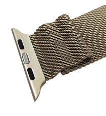 CINTURINO IN ACCIAIO NERO 38MM E 40MM MAGNETICO IN ACCIAO INOSSIDABILE PER APPLE WATCH SERIE 2-3-4-5 MATERIALE ALTA QUALITA' 