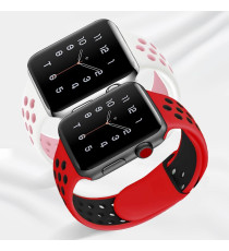 CINTURINO IN SILICONE GIALLO/NERO 42MM 44MM MISURA S MOD. NIKE APPLE WATCH SERIE 2-3-4-5 ALTA QUALITA' CHIUSURA PIN-AND-TUCK CINTURINO IN SILICONE GIALLO/NERO 42MM 44MM MISURA S MOD. NIKE APPLE WATCH SERIE 2-3-4-5 ALTA QUALITA' CHIUSURA PIN-AND-TUCK