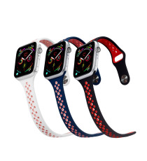 CINTURINO IN SILICONE GRIGIO/NERO 42MM 44MM MISURA S MOD. NIKE APPLE WATCH SERIE 2-3-4-5 ALTA QUALITA' CHIUSURA PIN-AND-TUCK CINTURINO IN SILICONE GRIGIO/NERO 42MM 44MM MISURA S MOD. NIKE APPLE WATCH SERIE 2-3-4-5 ALTA QUALITA' CHIUSURA PIN-AND-TUCK