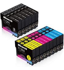 15 CARTUCCE T1291 T1292 T1293 T1294 COMPATIBILI C13T12954010 PER EPSON SX420 525WD 620FW BX320 N 6 T1291 + N 3 T1292/3/4 15 CARTUCCE T1291 T1292 T1293 T1294 COMPATIBILI C13T12954010 PER EPSON SX420 525WD 620FW BX320 N 6 T1291 + N 3 T1292/3/4