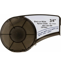 ETICHETTE M21-500-499-TB IN NYLON 12.7mmX4.9mt 500PZ COMPATIBILI NERO SU BIANCO PER BRADY BMP21,BMP-21,IDPAL,LABPAL ETICHETTE M21-500-499-TB IN NYLON 12.7mmX4.9mt 500PZ COMPATIBILI NERO SU BIANCO PER BRADY BMP21,BMP-21,IDPAL,LABPAL