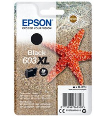 ORIGINALE EPSON T603 NERA C13T03U14010 PER EPSON PER XP-2100,3100,WF-2810,2830,2835 CAPACITA 150 PAGINE