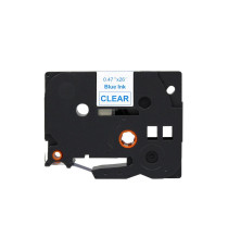 CASSETTA NASTRO TZ-133 TZe-133 COMPATIBILE BROTHER LAMINATO AZZURRO SU TRASPARENTE 12mmX8m TZ133 LAMINATO AZZURRO SU TRASPARENTE CASSETTA NASTRO TZ-133 TZe-133 COMPATIBILE BROTHER LAMINATO AZZURRO SU TRASPARENTE 12mmX8m TZ133 LAMINATO AZZURRO SU TRASPARENTE