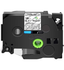 CASSETTA NASTRO TZ-141 TZe-141 COMPATIBILE BROTHER LAMINATO NERO SU TRASPARENTE 18mmX8mt TZ141 LAMINATO ALTA QUALITA'  CASSETTA NASTRO TZ-141 TZe-141 COMPATIBILE BROTHER LAMINATO NERO SU TRASPARENTE 18mmX8mt TZ141 LAMINATO ALTA QUALITA'