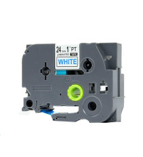 CASSETTA NASTRO TZ-252 TZe-252 COMPATIBILE BROTHER LAMINATO TESTO ROSSO SU BIANCO 24mmX8mt TZ252 LAMINATO ALTA QUALITA'  CASSETTA NASTRO TZ-252 TZe-252 COMPATIBILE BROTHER LAMINATO TESTO ROSSO SU BIANCO 24mmX8mt TZ252 LAMINATO ALTA QUALITA'