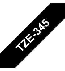 CASSETTA NASTRO TZ-344 TZe-344 COMPATIBILE BROTHER LAMINATO TESTO ORO SU NERO 18mmX8mt TZ344 LAMINATO ALTA QUALITA'  CASSETTA NASTRO TZ-344 TZe-344 COMPATIBILE BROTHER LAMINATO TESTO ORO SU NERO 18mmX8mt TZ344 LAMINATO ALTA QUALITA'