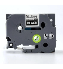 CASSETTA NASTRO TZ-261 TZe-261 COMPATIBILE BROTHER LAMINATO TESTO NERO SU BIANCO 36mmX8mt TZ261 LAMINATO ALTA QUALITA'  CASSETTA NASTRO TZ-261 TZe-261 COMPATIBILE BROTHER LAMINATO TESTO NERO SU BIANCO 36mmX8mt TZ261 LAMINATO ALTA QUALITA'