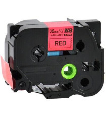 CASSETTA NASTRO TZ-365 TZe-365 COMPATIBILE BROTHER LAMINATO TESTO BIANCO SU NERO 36mmX8mt TZ365 LAMINATO ALTA QUALITA'  CASSETTA NASTRO TZ-365 TZe-365 COMPATIBILE BROTHER LAMINATO TESTO BIANCO SU NERO 36mmX8mt TZ365 LAMINATO ALTA QUALITA'