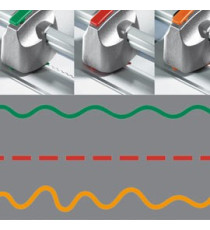 Lame assortite per taglierina Hobby 507  A4  320 mm  taglio ondulato tratteggiato zigrinato  per taglierina Hobby 507  D Lame assortite per taglierina Hobby 507  A4  320 mm  taglio ondulato tratteggiato zigrinato  per taglierina Hobby 507  D