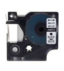 CASSETTA NASTRO D40913 9mmX7m NERO SU BIANCO S0720680 COMPATIBILE PER DYMO-500TS Eletronic labelling ETICHETTE  D40913 CASSETTA NASTRO D40913 9mmX7m NERO SU BIANCO S0720680 COMPATIBILE PER DYMO-500TS Eletronic labelling ETICHETTE  D40913