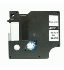 CASSETTA NASTRO D40910 9mmX7m NERO SU TRASPARENTE S0720670 COMPATIBILE PER DYMO-500TS Eletronic labelling ETICHETTE  40910 CASSETTA NASTRO D40910 9mmX7m NERO SU TRASPARENTE S0720670 COMPATIBILE PER DYMO-500TS Eletronic labelling ETICHETTE  40910