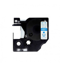 CASSETTA NASTRO D45011 12mmX7m BLU SU TRASPARENTE S0720510 COMPATIBILE PER DYMO-500TS Eletronic labelling ETICHETTE 45011 CASSETTA NASTRO D45011 12mmX7m BLU SU TRASPARENTE S0720510 COMPATIBILE PER DYMO-500TS Eletronic labelling ETICHETTE 45011