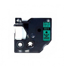 CASSETTA NASTRO D45019 12mmX7m NERO SU VERDE S0720590 COMPATIBILE PER DYMO-500TS Eletronic labelling ETICHETTE 45019 CASSETTA NASTRO D45019 12mmX7m NERO SU VERDE S0720590 COMPATIBILE PER DYMO-500TS Eletronic labelling ETICHETTE 45019