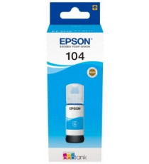 ECOTANK T104C CIANO ORIGINALE INCHIOSTRO C13T00P240 PER ECOTANK ET-2710,2711,2720,2726,4700 CAPACITA 65ml