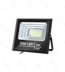 FARO LED CON PANNELLO SOLARE MOD1 60W 650 LUMEN 6500K LUCE FREDDA IP67 MISURA L260*H220*W70mm POLICRISTALLINO - BATTERIA 12 ORE FARO LED CON PANNELLO SOLARE MOD1 60W 650 LUMEN 6500K LUCE FREDDA IP67 MISURA L260*H220*W70mm POLICRISTALLINO - BATTERIA 12 ORE