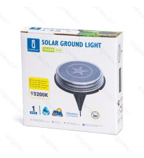 LAMPADA SOLARE DA GIARDINO LED 0,09W 5 LUMEN 3200K LUCE CALDA L121.4*W121.4*H24.5mm - SEGNAPASSI SOLARE IP66 IMPERMEABILE LAMPADA SOLARE DA GIARDINO LED 0,09W 5 LUMEN 3200K LUCE CALDA L121.4*W121.4*H24.5mm - SEGNAPASSI SOLARE IP66 IMPERMEABILE