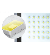 FARO LED CON PANNELLO SOLARE MOD2 200W 1600 LUMEN 6500K LUCE FREDDA IP65 MISURA L285*W352*H43mm MONOCRISTALLINO BATTERIA 12 ORE FARO LED CON PANNELLO SOLARE MOD2 200W 1600 LUMEN 6500K LUCE FREDDA IP65 MISURA L285*W352*H43mm MONOCRISTALLINO BATTERIA 12 ORE