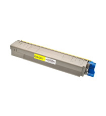 Toner rigenerato Giallo per Oki C 801N,801DN,C 821N, 821DN Cod. 44643001