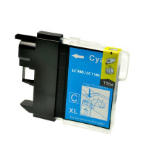 BROTHER LC-980 1100 C COMPATIBILE ALTA CAPACITA' 18ML BROTHER LC-980 1100 C COMPATIBILE ALTA CAPACITA' 18ML