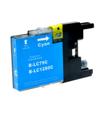 BROTHER 1280 LC-1280 C COMPATIBILE ALTA CAPACITA' 20ML BROTHER 1280 LC-1280 C COMPATIBILE ALTA CAPACITA' 20ML