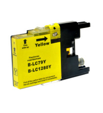 BROTHER 1280 LC-1280 Y COMPATIBILE ALTA CAPACITA' 20ML BROTHER 1280 LC-1280 Y COMPATIBILE ALTA CAPACITA' 20ML