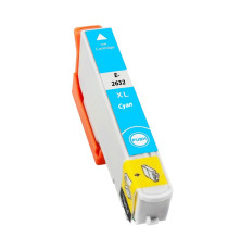 Cartuccia compatibile Ciano per Epson EXPRESSION PREMIUM XP600 XP605 XP700 XP800 26XL  T2632 Cartuccia compatibile Ciano per Epson EXPRESSION PREMIUM XP600 XP605 XP700 XP800 26XL  T2632