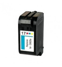 HP N° 17 C6625 RIGENERATA TRICOLOR 36ML DESKJET  825C/840 HP N° 17 C6625 RIGENERATA TRICOLOR 36ML DESKJET  825C/840