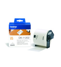 ETICHETTE BROTHER DK11202 62mmX100mm COMPATIBILI BIANCHE ROTOLO DA 300 PZ PER BROTHER QL1000 1050 1060 WHITE DK-11202 ETICHETTE BROTHER DK11202 62mmX100mm COMPATIBILI BIANCHE ROTOLO DA 300 PZ PER BROTHER QL1000 1050 1060 WHITE DK-11202