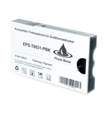 CARTUCCIA EPSON T6031 PHOTO BLACK COMPATIBILE PER EPSON Pro7800,7880,9800,9880 C13T603100 CAPACITA' 220ML PIGMENTATO -CON CHIP- CARTUCCIA EPSON T6031 PHOTO BLACK COMPATIBILE PER EPSON Pro7800,7880,9800,9880 C13T603100 CAPACITA' 220ML PIGMENTATO -CON CHIP-