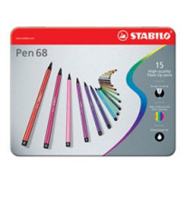 SCATOLA 15 PENNARELLI PEN 6815-6 STABILO SCATOLA 15 PENNARELLI PEN 6815-6 STABILO