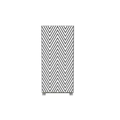 PARETINA DIVISORIA ZIGZAG L98xP46xH180cm EasyOffice