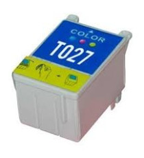 CARTUCCIA T027 COLORE COMPATIBILE PER Epson Stylus Photo 810,820,830,830U,925,935 STYLUS C50 45ml CARTUCCIA T027 COLORE COMPATIBILE PER Epson Stylus Photo 810,820,830,830U,925,935 STYLUS C50 45ml