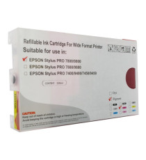 CARTUCCIA T603B MAGENTA PIGMENTATO COMPATIBILE PER EPSON Pro7800,9800 T603B00 CAPACITA' 220ML PIGMENTATO -CON CHIP- CARTUCCIA T603B MAGENTA PIGMENTATO COMPATIBILE PER EPSON Pro7800,9800 T603B00 CAPACITA' 220ML PIGMENTATO -CON CHIP-