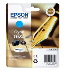 ORIGINALE EPSON T1631XL NERA PER EPSON WF2010W 2510WF 2520NF 2530WF C13T16314012 16XL CAPACITA' 12,9ML ORIGINALE EPSON T1631XL NERA PER EPSON WF2010W 2510WF 2520NF 2530WF C13T16314012 16XL CAPACITA' 12,9ML